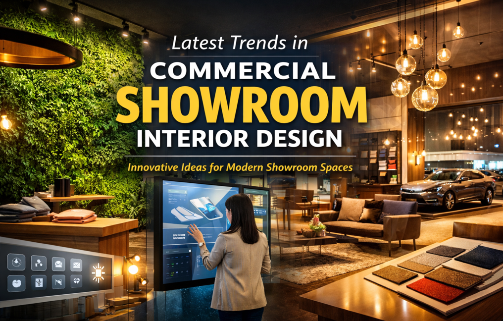 Latest Trends in Commercial Showroom Interior Design