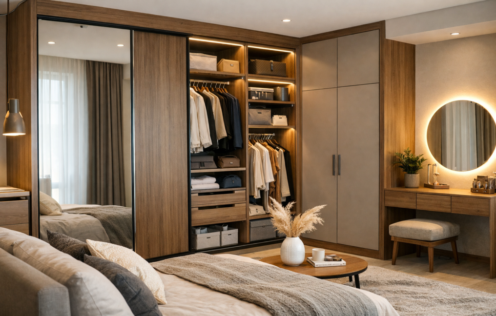 Top Wardrobe Design Trends for Chennai Apartments | i5 Designs