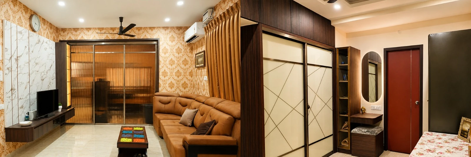 Modern home interior design by interior designers in Porur