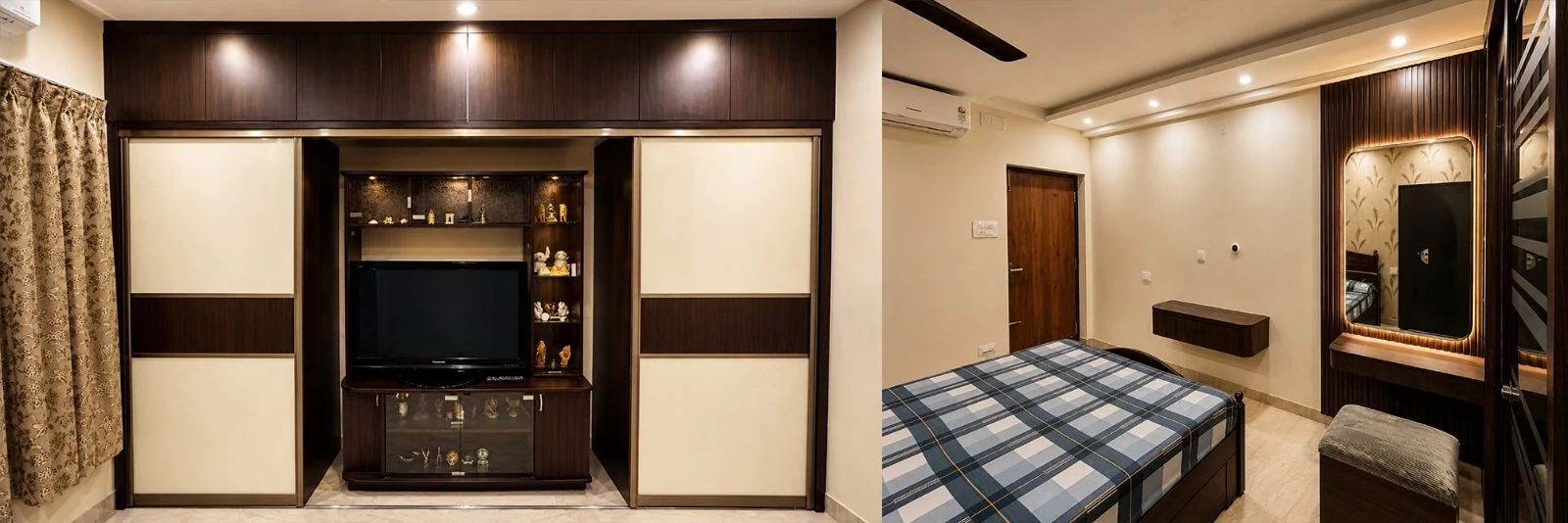 Modern home interior design by interior designers in Vadapalani